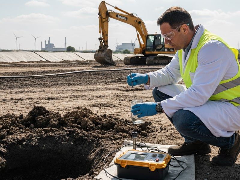 Tratamiento de tierras contaminadas en Valencia
