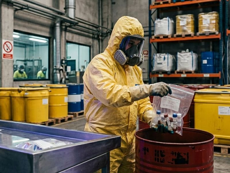 Gestión de residuos peligrosos en Castellón