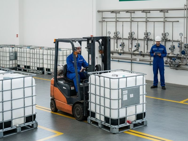 Gestión de líquidos industriales en Valencia