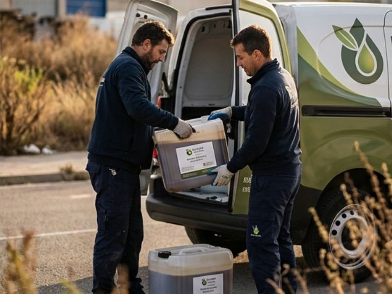 Recogida de aceites en Castellón