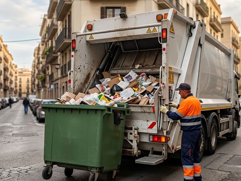 Recogida de residuos no peligrosos en Castellón