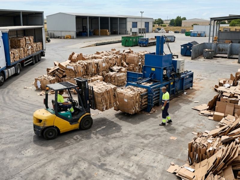Gestión de cartón en Castellón para empresas